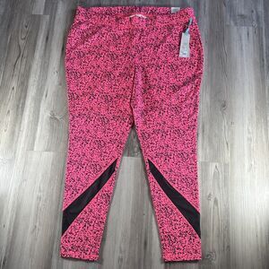 NWT Livi Active Signature Stretch Legging With Mesh Insert Size 22/24